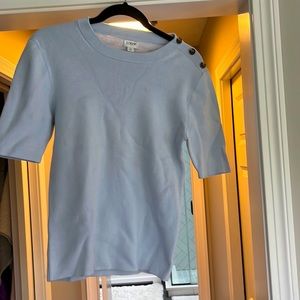 Light blue J.Crew top